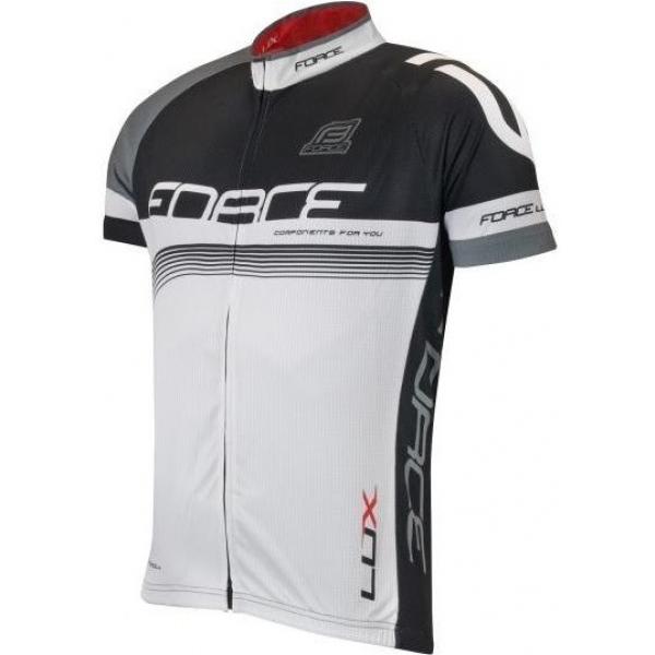 dres Force LUX černo-bílý S