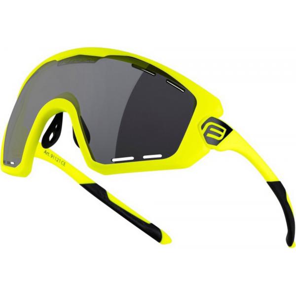 brýle FORCE OMBRO PLUS fluo mat., černá laser skla