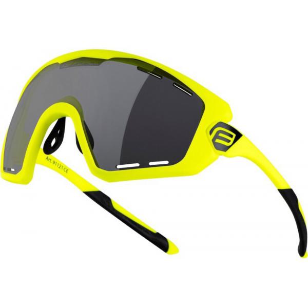 brýle FORCE OMBRO PLUS fluo mat., černá skla