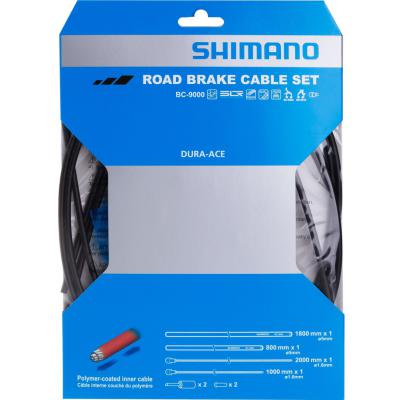 bowdeny + lanka Shimano DuraAce BC-9000 brzdov set polymer