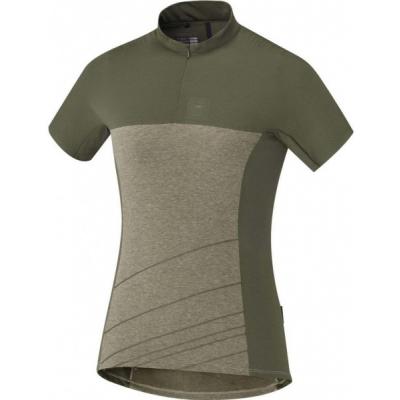 dres Shimano Trail dmsk Dusky zelen vel. M