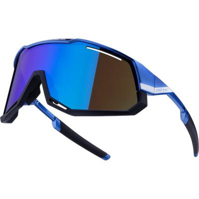 brýle FORCE ATTIC fialovo-modré, modré zrcadlové sklo