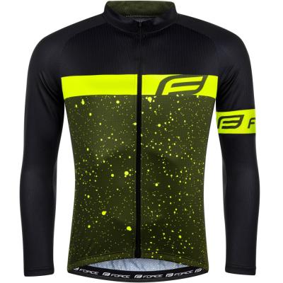dres FORCE SPRAY dlouh rukv, army-fluo
