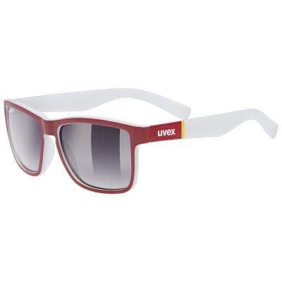 brle UVEX LGL 39 red mat white