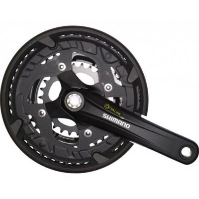 kliky Shimano FC-T4010 44/32/22 3x9 ern 175mm Octalink